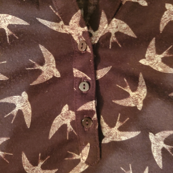 H&M Bird Shirt - Picture 7 of 9